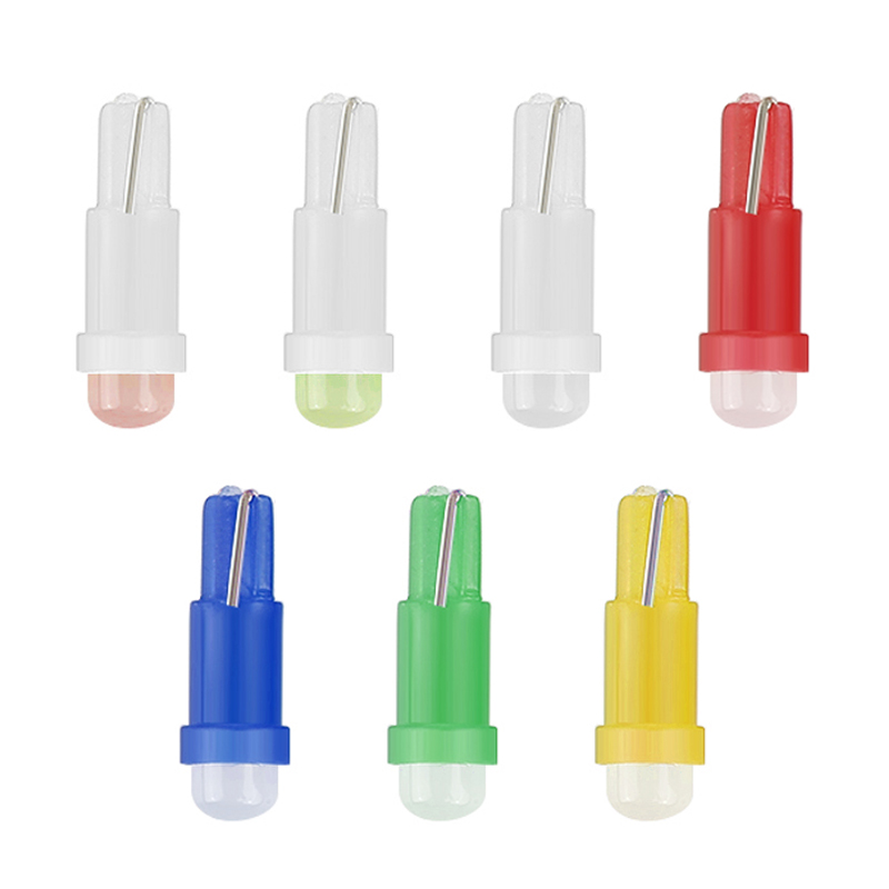 10Pcs T5 12V car LED bulb 1SMD DC Car Wedge LED Instrument Dashboard Lamp Auto Lamps Dash Indicator Light Panel Bulbs, As pic
10Pcs T5 12V car LED bulb 1SMD DC Car Wedge LED Instrument Dashboard Lamp Auto Lamps Dash Indicator Light Panel Bulbs, As pic