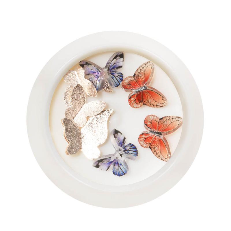 Mixed Nail Butterfly Ornament DIY Butterfly 3D Nail art decorations Shape Flakes-Butterfly Shape Decoration 
Mixed Nail Butterfly Ornament DIY Butterfly 3D Nail art decorations Shape Flakes-Butterfly Shape Decoration