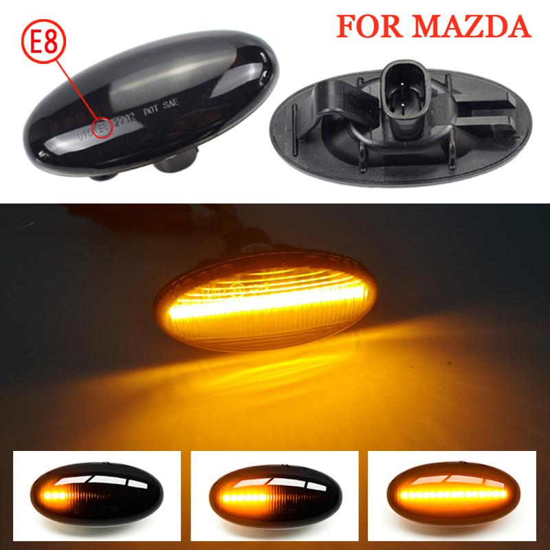 2 Pieces LED Dynamic Turn Signal Side Marker Light Sequential Blinker Light For 2 For 3 5 6 BT-50 MPV, As pic
2 Pieces LED Dynamic Turn Signal Side Marker Light Sequential Blinker Light For 2 For 3 5 6 BT-50 MPV, As pic