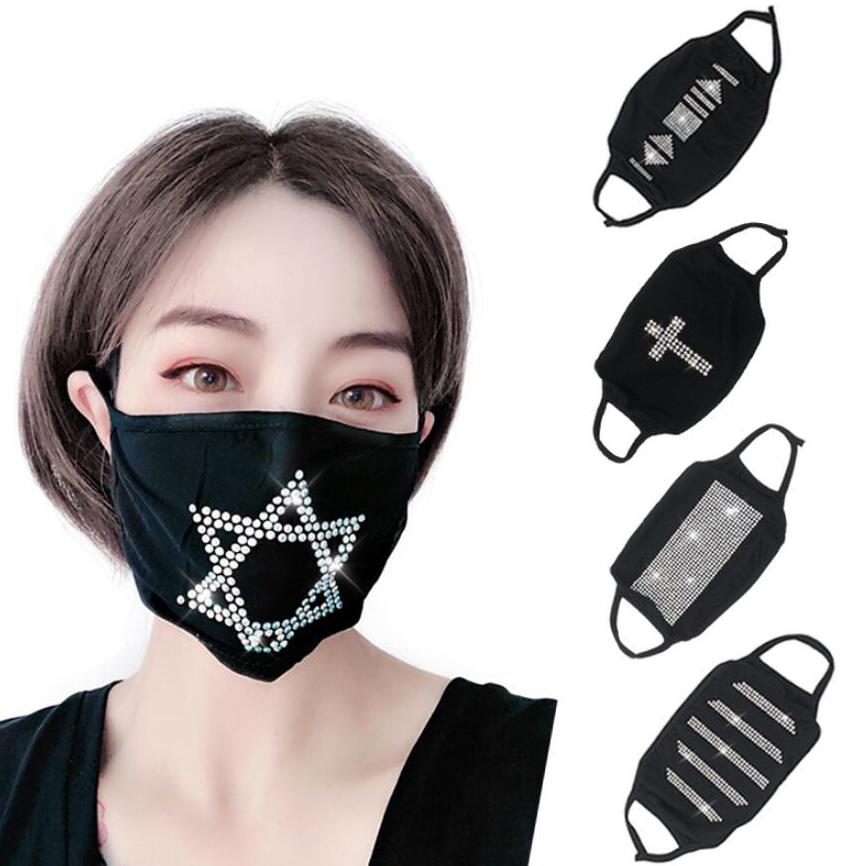 Dustproof Fashion Bling Bling Diamond Protective Mask PM2.5 Mouth Masks Washable Reusable Women Colorful Rhinestones Face Mask 8 Styles
Dustproof Fashion Bling Bling Diamond Protective Mask PM2.5 Mouth Masks Washable Reusable Women Colorful Rhinestones Face Mask 8 Styles