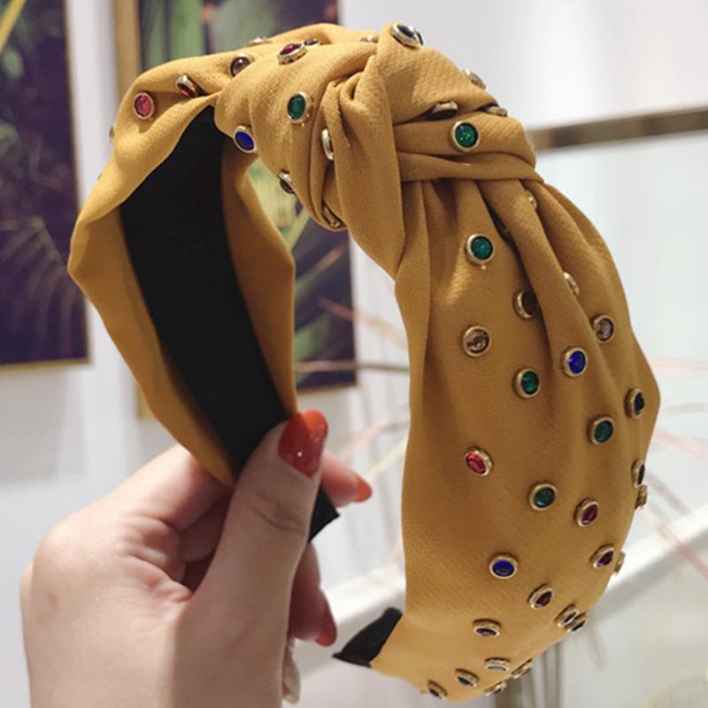 Women Headband Colorful Diamond Gift Headdress Hair Accessories Bow Knot Cross Tie Hoop Daily Elastic Party Wide Side Fashion
Women Headband Colorful Diamond Gift Headdress Hair Accessories Bow Knot Cross Tie Hoop Daily Elastic Party Wide Side Fashion