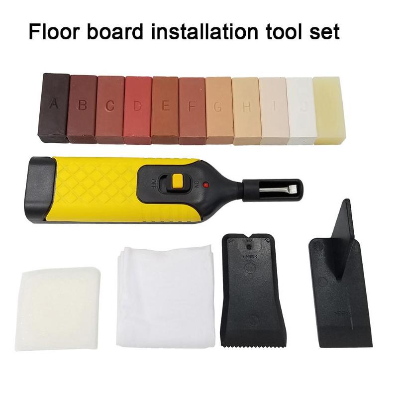 Damaged Laminate Floor Repair Kit 11-Color Wax Block Smoothing Cleaning Tool Set Kitchen Countertops Gap Repair Accessories
Damaged Laminate Floor Repair Kit 11-Color Wax Block Smoothing Cleaning Tool Set Kitchen Countertops Gap Repair Accessories