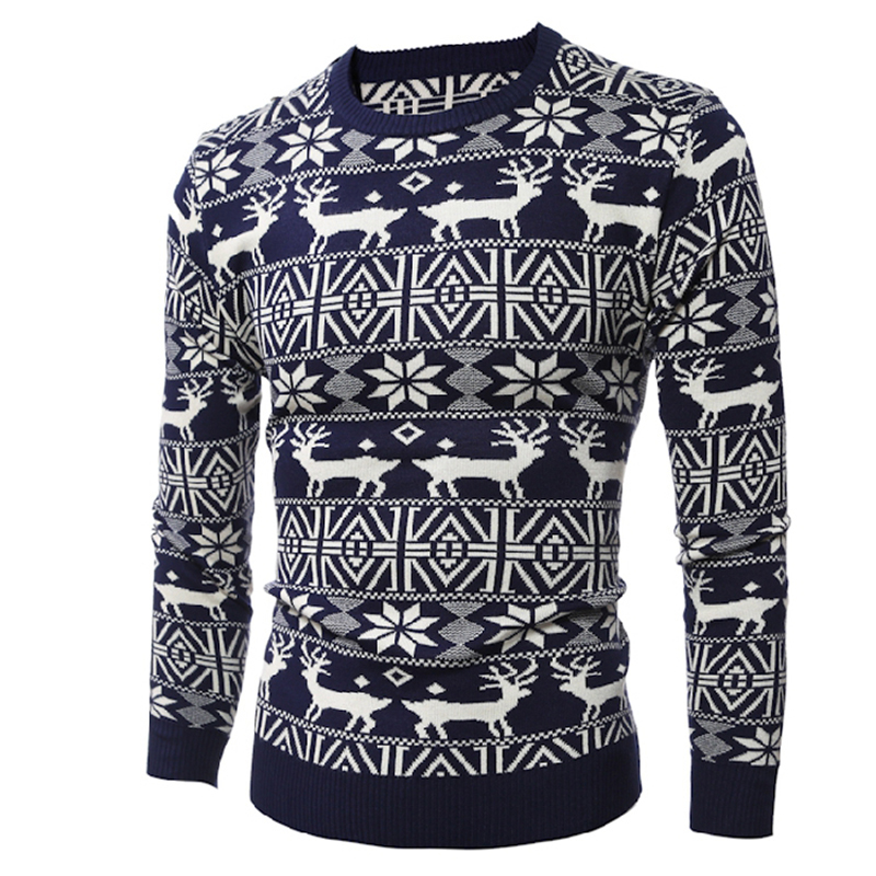 Christmas Sweater Men Fashion Printed Deer Knitted Pullovers Pull Femme Winter Long Sleeve Knit Slim Elk Thick Mens Sweater 2020, Red
Christmas Sweater Men Fashion Printed Deer Knitted Pullovers Pull Femme Winter Long Sleeve Knit Slim Elk Thick Mens Sweater 2020, Red