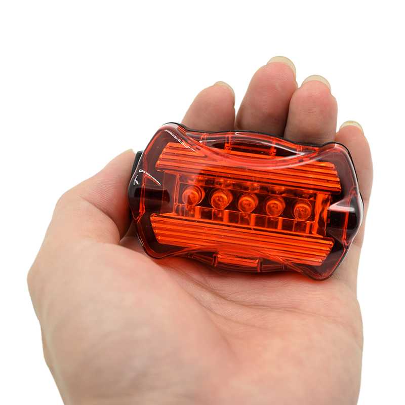 Bicycle Light Bike Light 5 LED 3 Mode Cycling Safety Red Rear Tail Lamp Anti- Waterproof Bicycle Tail Flash Band
Bicycle Light Bike Light 5 LED 3 Mode Cycling Safety Red Rear Tail Lamp Anti- Waterproof Bicycle Tail Flash Band