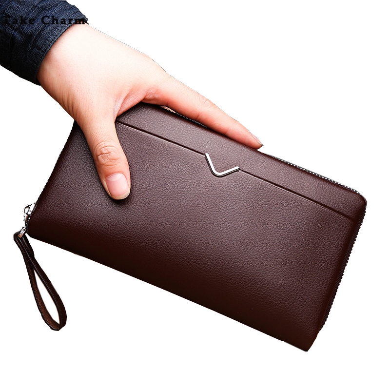 Long Wallet Men's Wallet Large Capacity Zipper Clutch Bag Small Handbag Pu Soft Leather Mobile Phone Bag Tide Card Package, Black
Long Wallet Men's Wallet Large Capacity Zipper Clutch Bag Small Handbag Pu Soft Leather Mobile Phone Bag Tide Card Package, Black