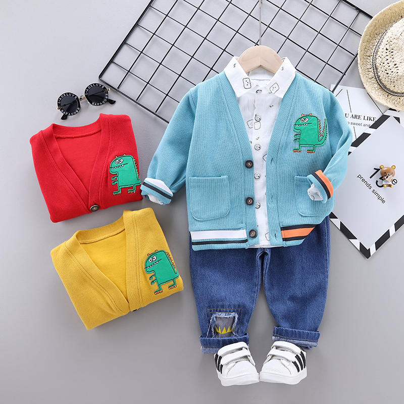 Children Fashion Clothes Suit Spring Autumn Kids Boys Girls jacket shirt Pants 3Pcs/sets Baby Toddler Clothing Infant Sportswear, Sjbb s long yellow
Children Fashion Clothes Suit Spring Autumn Kids Boys Girls jacket shirt Pants 3Pcs/sets Baby Toddler Clothing Infant Sportswear, Sjbb s long yellow