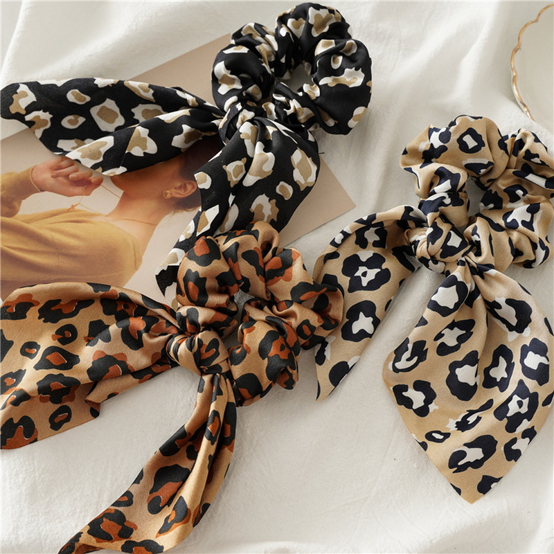 New Women Leopard Print Elastic Hair Bands Ribbon Rubber Bands Headband Scrunchie Hair Rope Ring Fashion Accessories
New Women Leopard Print Elastic Hair Bands Ribbon Rubber Bands Headband Scrunchie Hair Rope Ring Fashion Accessories