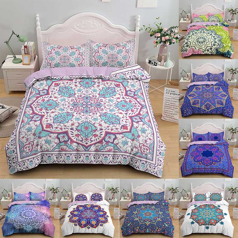Mandala Bedding Set Duvet Cover Set Bohemian Comforter Bedding Sets Adult Girl Single Queen King, H279
Mandala Bedding Set Duvet Cover Set Bohemian Comforter Bedding Sets Adult Girl Single Queen King, H279