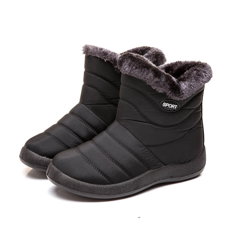Female Plush Winter Boots Women Warm Ankle Botas Mujer Winter Shoes Plus Size 43 Dropshipping Women Boots Waterproof Snow, Black
Female Plush Winter Boots Women Warm Ankle Botas Mujer Winter Shoes Plus Size 43 Dropshipping Women Boots Waterproof Snow, Black