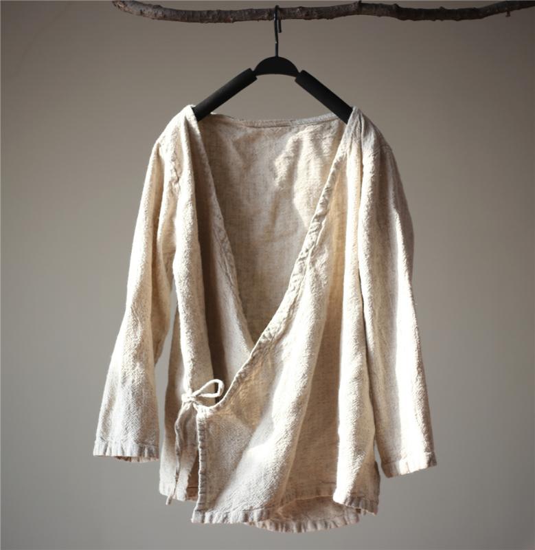NINI WONDERLAND Spring Autumn V-neck Natural Cotton Linen Cardigan Shirt Women Casual Overcoat Clothes Female Coat Big Size Tops, Natural color
NINI WONDERLAND Spring Autumn V-neck Natural Cotton Linen Cardigan Shirt Women Casual Overcoat Clothes Female Coat Big Size Tops, Natural color