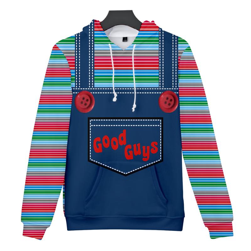 Good Guys Chucky 3D Printed lovely Cartoon Male Female Leisure Hoodies Simple Street Clothes