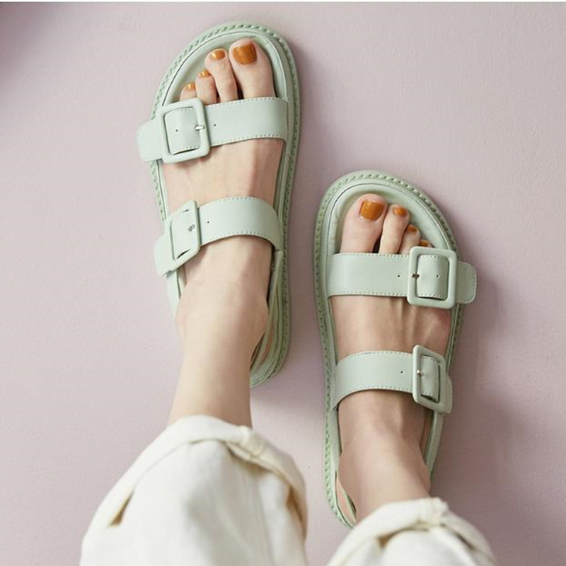 Manlinaya Brand Cindy Color Buckle Women Sandals Thick Flat Heel Back Strap Light Women Shoes Open Toe Casual Female Sandals, As picture
Manlinaya Brand Cindy Color Buckle Women Sandals Thick Flat Heel Back Strap Light Women Shoes Open Toe Casual Female Sandals, As picture