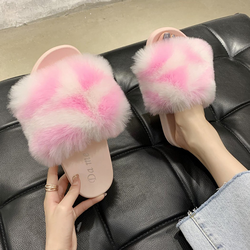 Rimocy Women's Furry Slippers Autumn Winter 2020 Soo Fluffy Flat Heels Fur Slippers Shoes Woman Warm Home Slides Flip Flops Pink, Pink5
Rimocy Women's Furry Slippers Autumn Winter 2020 Soo Fluffy Flat Heels Fur Slippers Shoes Woman Warm Home Slides Flip Flops Pink, Pink5