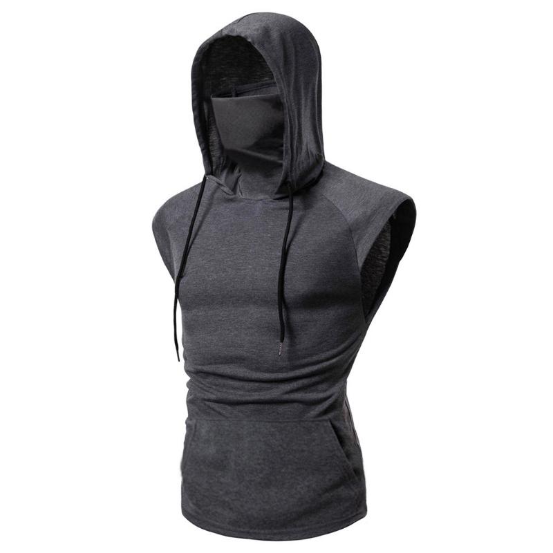 Mens Casual Vest Tank Top Button Sports Sleeveless Vest Hooded Splice Large Open-forked Male Hoodie Vests Bodybuilding Plus Size, Black
Mens Casual Vest Tank Top Button Sports Sleeveless Vest Hooded Splice Large Open-forked Male Hoodie Vests Bodybuilding Plus Size, Black