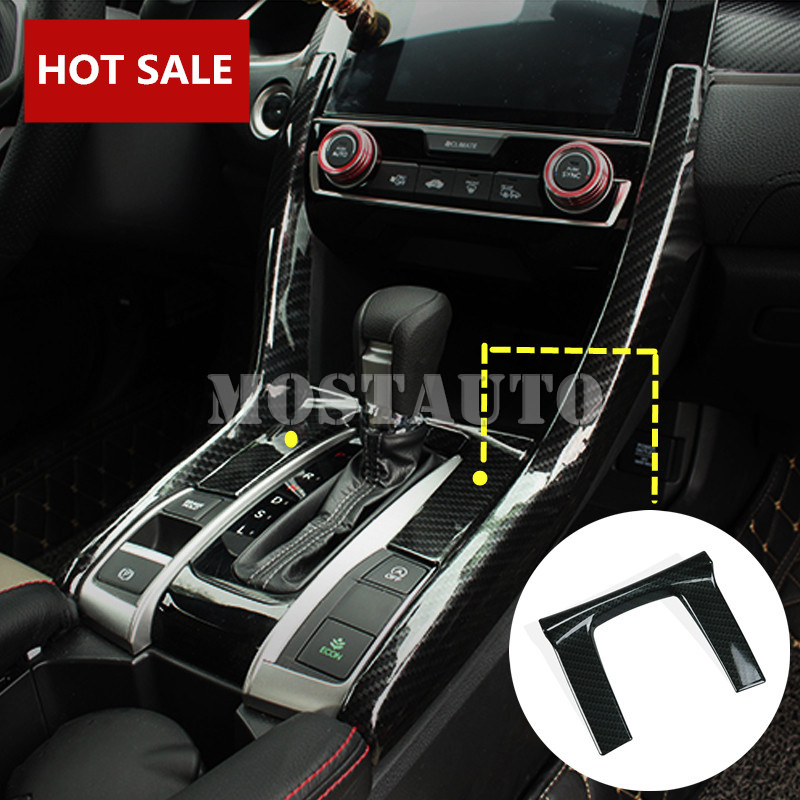 For Honda Civic 10th Gen Carbon Fiber Style Console Gear Box Panel Cover Trim 2016-2018 1pcs
For Honda Civic 10th Gen Carbon Fiber Style Console Gear Box Panel Cover Trim 2016-2018 1pcs