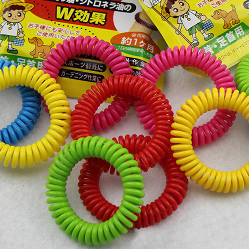 Anti Mosquito Bug Pest Repellent Wristband Anti-Mosquito Repellent Bracelet Insect Repellent Mozzie Keep Bugs Away Deworming Bracelet