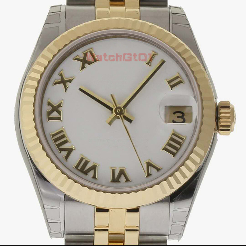 Top Quality Ladies Women Watches 31mm Roman Watch Womens Date Sapphire Dial Automatic Movement Mechanical Perpetual Watches Wristwatches, Slivery;brown
Top Quality Ladies Women Watches 31mm Roman Watch Womens Date Sapphire Dial Automatic Movement Mechanical Perpetual Watches Wristwatches, Slivery;brown