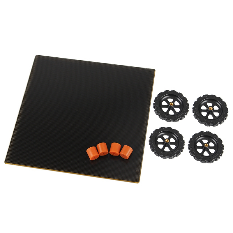 3D Printer Black Build Surface 220X220mm with Sticker Lattice Glass 3D Printer Heated Bed Sheet for Creality CR-20
3D Printer Black Build Surface 220X220mm with Sticker Lattice Glass 3D Printer Heated Bed Sheet for Creality CR-20