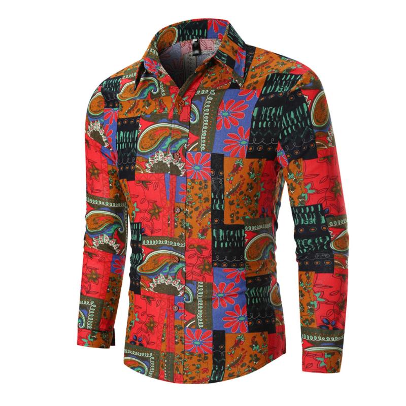Men's Vintage Ethnic Shirt Autumn Ethnic Business Leisure Printing Mens Dress Shirt Long-sleeved Shirts Top Blouse, Green
Men's Vintage Ethnic Shirt Autumn Ethnic Business Leisure Printing Mens Dress Shirt Long-sleeved Shirts Top Blouse, Green