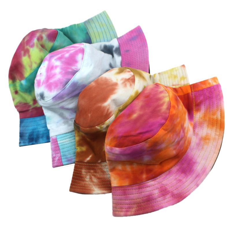 Wide Brim Hats Fashion Women Sun Hat Streetwear Multicolored Tie-dye Packable Boonie Caps For Adults, As photo shows
Wide Brim Hats Fashion Women Sun Hat Streetwear Multicolored Tie-dye Packable Boonie Caps For Adults, As photo shows