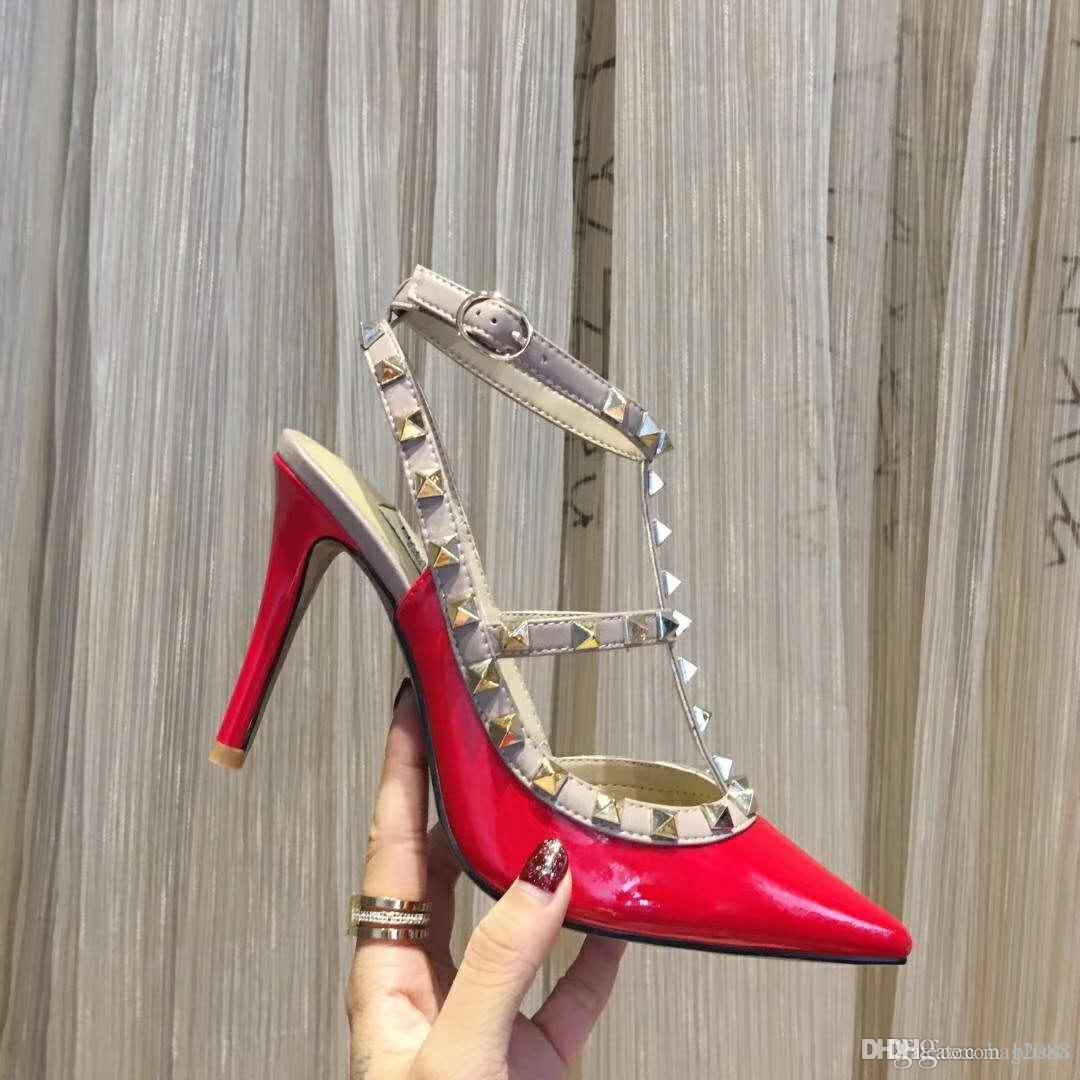 2021 Fashion Luxury Designer Women's High Heel Sandals Fine Rivet Straps size 35-42, Black
2021 Fashion Luxury Designer Women's High Heel Sandals Fine Rivet Straps size 35-42, Black