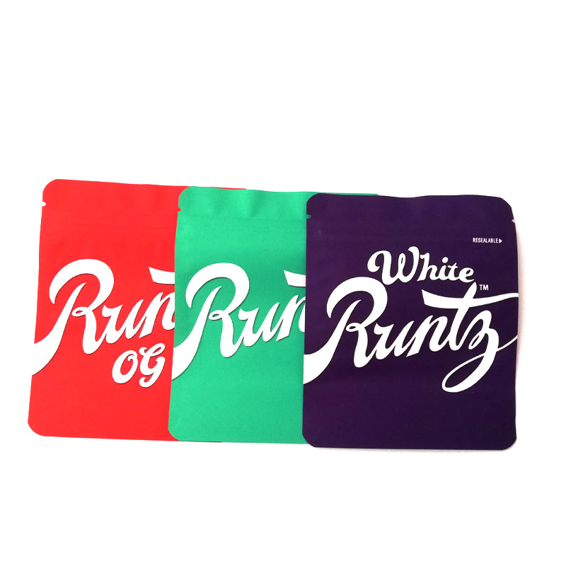 3.5g White Runtz OG Bag with hologram sticker and labels mylar smell proof Purple Red Green Bags Package DHL Free
3.5g White Runtz OG Bag with hologram sticker and labels mylar smell proof Purple Red Green Bags Package DHL Free
