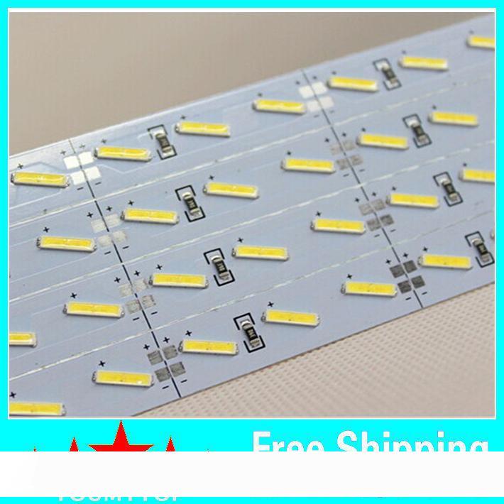 LED Hard Rigid Bar light DC12V 1M * 72 led SMD 8520 Aluminum Led Strip Light White Color