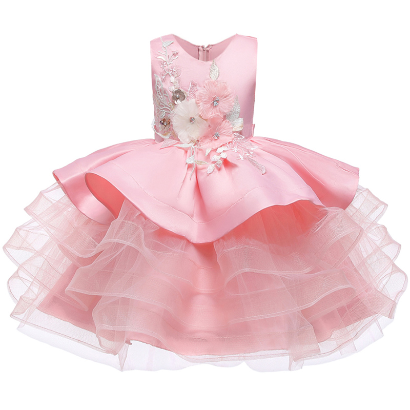 Flower Girl Wedding Party Bridesmaid holy meal embroidered applique Dress Girl Birthday Christmas Party Prom dinner dress, Pink
Flower Girl Wedding Party Bridesmaid holy meal embroidered applique Dress Girl Birthday Christmas Party Prom dinner dress, Pink