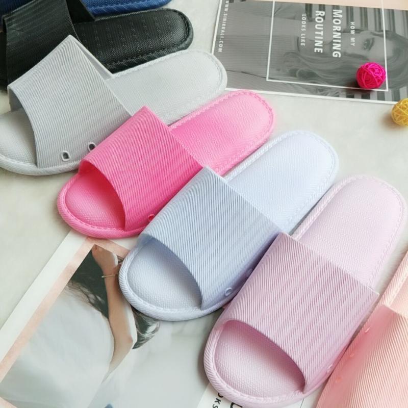 Summer New Style Home Solid Color Slipper Women's Anti-slip Soft Bathroom Couples Sandals Slipper Men's Indoor Slippers, Pink
Summer New Style Home Solid Color Slipper Women's Anti-slip Soft Bathroom Couples Sandals Slipper Men's Indoor Slippers, Pink