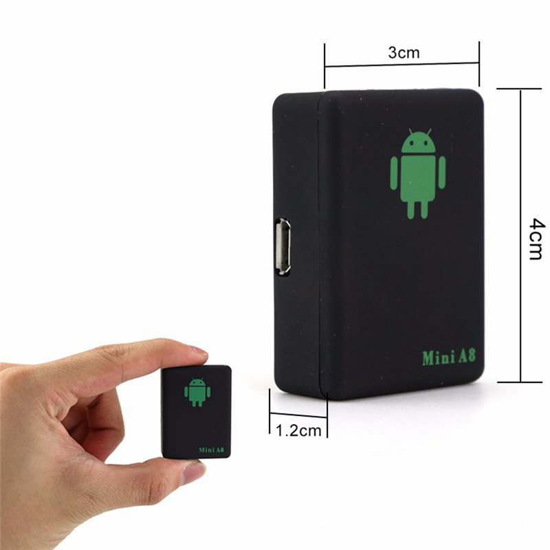 Car Gps Tracker GPS dog tracker Mini A8 Car GSM/GPRS Locator Tracking Device Anti Lost LBS Locator pet tracking