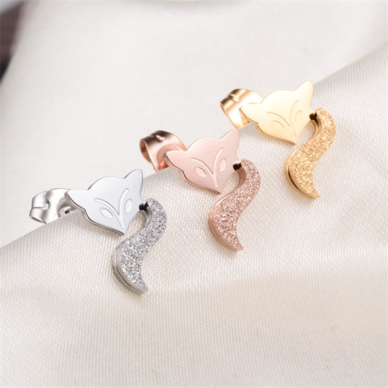 YUN RUO Rose Gold Silver Color Fashion Little Stud Earrings Woman Party Girl Gift 316 L Stainless Steel Fashion Jewelry Hot
YUN RUO Rose Gold Silver Color Fashion Little Stud Earrings Woman Party Girl Gift 316 L Stainless Steel Fashion Jewelry Hot