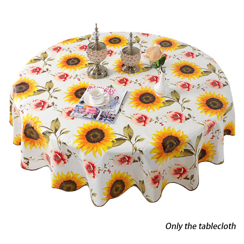 Wedding Decoration Oil Resistant Thickened Home Floral Print Modern Round Wipe Clean Table Cloth Protective Party PVC Waterproof, 150cm
Wedding Decoration Oil Resistant Thickened Home Floral Print Modern Round Wipe Clean Table Cloth Protective Party PVC Waterproof, 150cm