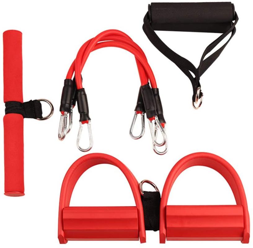 Three-Tube Resistance Elastic Pull Ropes Exerciser Rower Belly Resistance Band Home Gym Sport Training Elastic Bands For Fitness
Three-Tube Resistance Elastic Pull Ropes Exerciser Rower Belly Resistance Band Home Gym Sport Training Elastic Bands For Fitness
