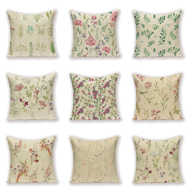 Nordic Decoration Home Cushion Cover Plant Flowers Pillow Case High Quality Decor Bed Spring Pillow Covers 45 X 45 Pillows Cases, L1159-5
Nordic Decoration Home Cushion Cover Plant Flowers Pillow Case High Quality Decor Bed Spring Pillow Covers 45 X 45 Pillows Cases, L1159-5