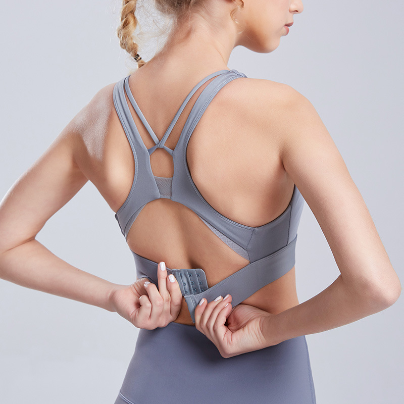2020 New Sexy Back Multi-Shoulder Strap Cross Adjustable Buckle Yoga Bra High Impact Fitness Bra Top Push Up Women Sports, Black
2020 New Sexy Back Multi-Shoulder Strap Cross Adjustable Buckle Yoga Bra High Impact Fitness Bra Top Push Up Women Sports, Black
