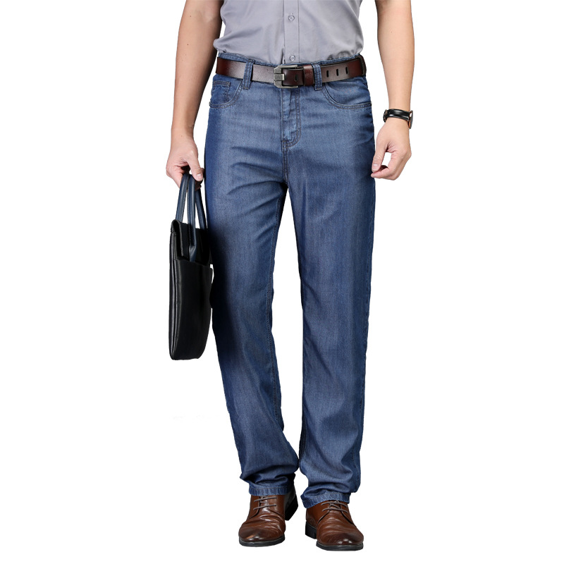 2020 New Men's Slim Elastic Jeans Fashion Comfortable Business Casual Jeans Denim Pants Trouser, 6833
2020 New Men's Slim Elastic Jeans Fashion Comfortable Business Casual Jeans Denim Pants Trouser, 6833