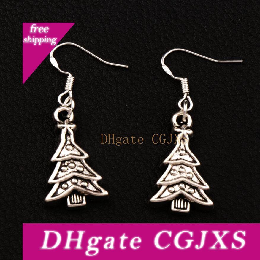 Christmas Tree Triangular Leaves Earrings 925 Silver Fish Ear Hook 40pairs /Lot 14 .4x40 .7mm Tibetan Silver Chandelier Jewelry E747
Christmas Tree Triangular Leaves Earrings 925 Silver Fish Ear Hook 40pairs /Lot 14 .4x40 .7mm Tibetan Silver Chandelier Jewelry E747