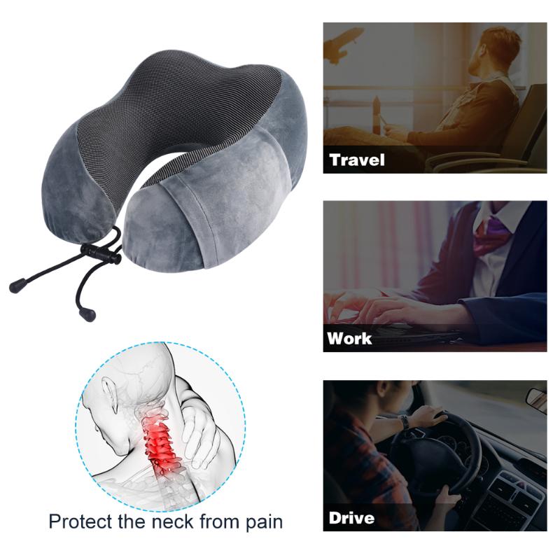 Neck Cervical Healthcare Airplane Travel Headrest Memory Foam U Shaped Neck Pillows Soft Slow Rebound Space Travel Pillow
Neck Cervical Healthcare Airplane Travel Headrest Memory Foam U Shaped Neck Pillows Soft Slow Rebound Space Travel Pillow