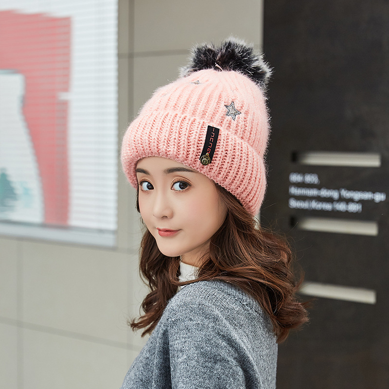Women's Winter Hats Kitted Ball Men Beains Caps Hip Hop Cap Gorros Female Pom Pom Hats for Femme Solid Color Hat, White
Women's Winter Hats Kitted Ball Men Beains Caps Hip Hop Cap Gorros Female Pom Pom Hats for Femme Solid Color Hat, White