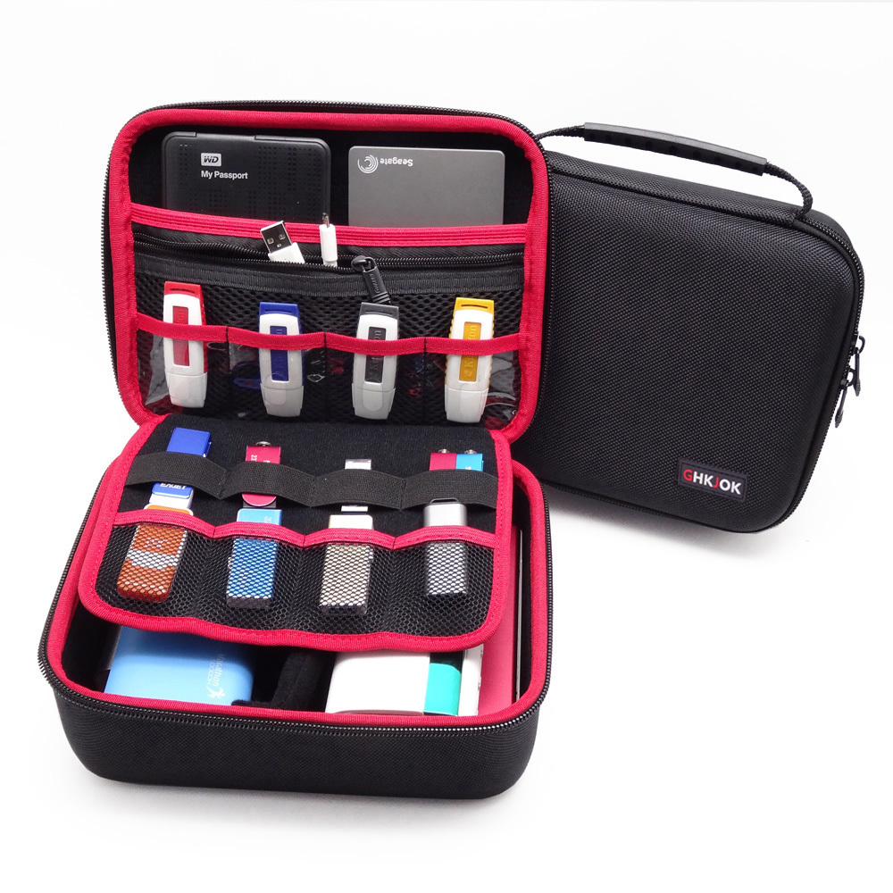 GHKJOK 3.5 inch Large HDD USB Flash Drive external hard disk case Cable Organizer Bag Carry Case usb flash disk GH1603 CX200822, Black
GHKJOK 3.5 inch Large HDD USB Flash Drive external hard disk case Cable Organizer Bag Carry Case usb flash disk GH1603 CX200822, Black