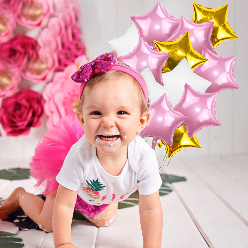 Baby Shower Decoration Balloons Its A Boy Girl Letters Foil Balloon Banner Birthday Decor Gender Reveal Party Supply