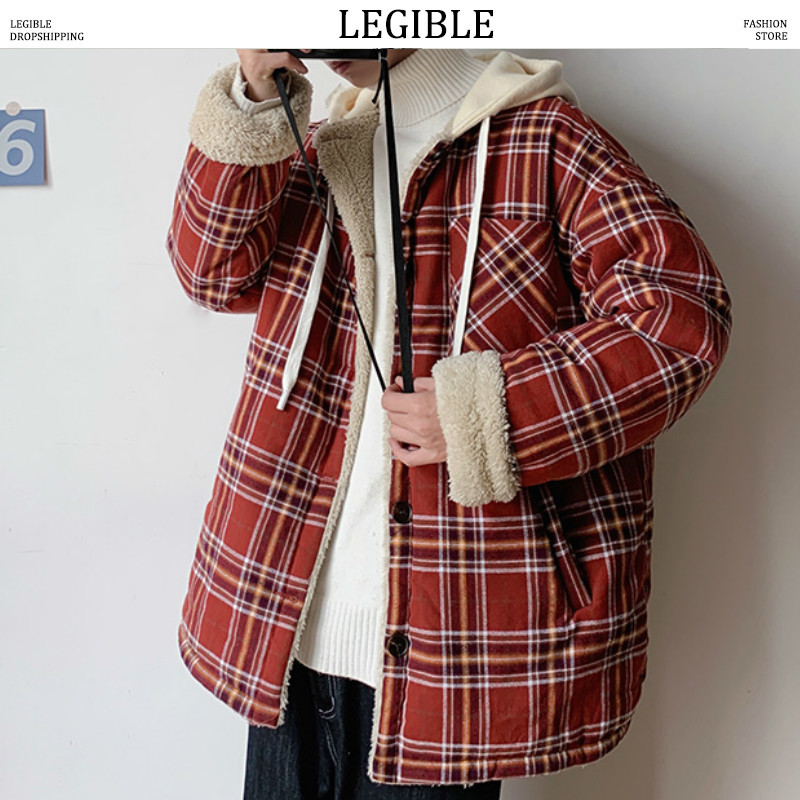 LEGIBLE 2020 New Winter Jacket Men Plaid Casual Parkas Men Coats Loose Fit Thick Warm Winter Jacket, Red
LEGIBLE 2020 New Winter Jacket Men Plaid Casual Parkas Men Coats Loose Fit Thick Warm Winter Jacket, Red