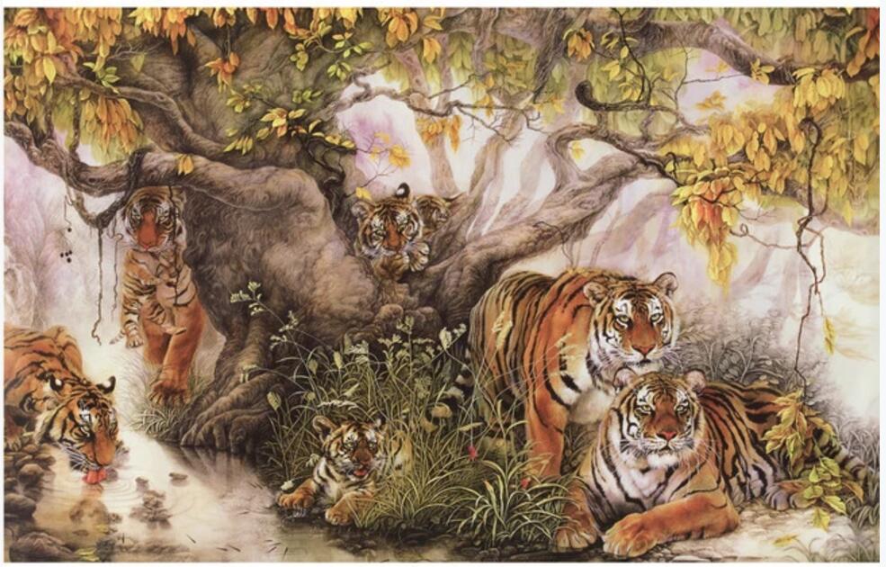 Custom 3d photo wallpaper mural on the wall Chinese Forest Tiger background home decor living room wallpaper for walls 3 d, Non-woven wallpaper
Custom 3d photo wallpaper mural on the wall Chinese Forest Tiger background home decor living room wallpaper for walls 3 d, Non-woven wallpaper
