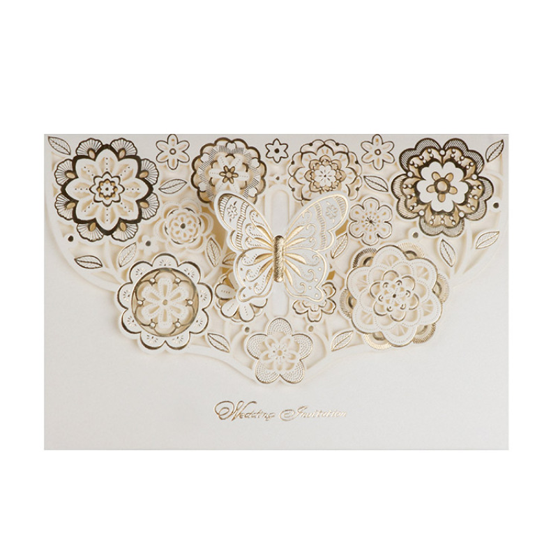 1pcs White Laser Cut Elegant Butterfly Flower Vintage Wedding Invitations Card Blank Paper Print Party Wedding Decor Supplies
1pcs White Laser Cut Elegant Butterfly Flower Vintage Wedding Invitations Card Blank Paper Print Party Wedding Decor Supplies