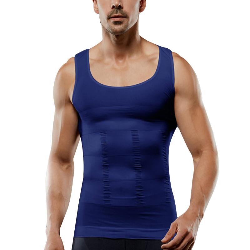 New Arrival 2020 Comfortable And Breathable Fashion Abdomen Tight Body Shaping Vest Men's Corset Sportswear Sky-blue Black White
New Arrival 2020 Comfortable And Breathable Fashion Abdomen Tight Body Shaping Vest Men's Corset Sportswear Sky-blue Black White