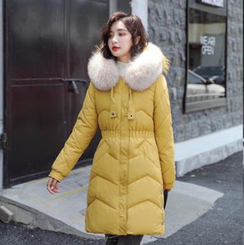 Wholesale fashion women's winter new style down padded jacket thick mid-length over the knee big padded jacket, Blue
Wholesale fashion women's winter new style down padded jacket thick mid-length over the knee big padded jacket, Blue