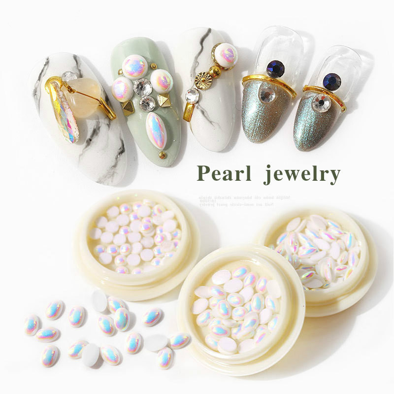 Special-shaped Opal Electroplating AB Flat Bottom 3D Pearl For Decoration Nail Art Accessories Diamond Ornaments Jewelry 15g DIY
Special-shaped Opal Electroplating AB Flat Bottom 3D Pearl For Decoration Nail Art Accessories Diamond Ornaments Jewelry 15g DIY