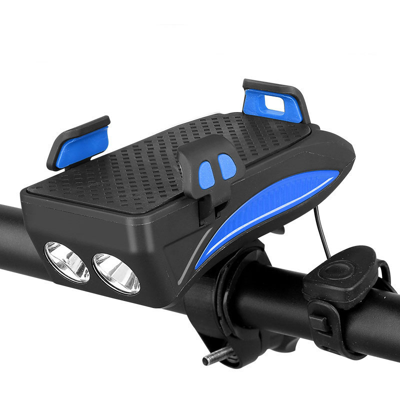 4 In 1 Multifunctional Bicycle Phone Holder LED Bike Headlight USB Charge Treasure With Horn Waterproof Red Black Blue Orange
4 In 1 Multifunctional Bicycle Phone Holder LED Bike Headlight USB Charge Treasure With Horn Waterproof Red Black Blue Orange