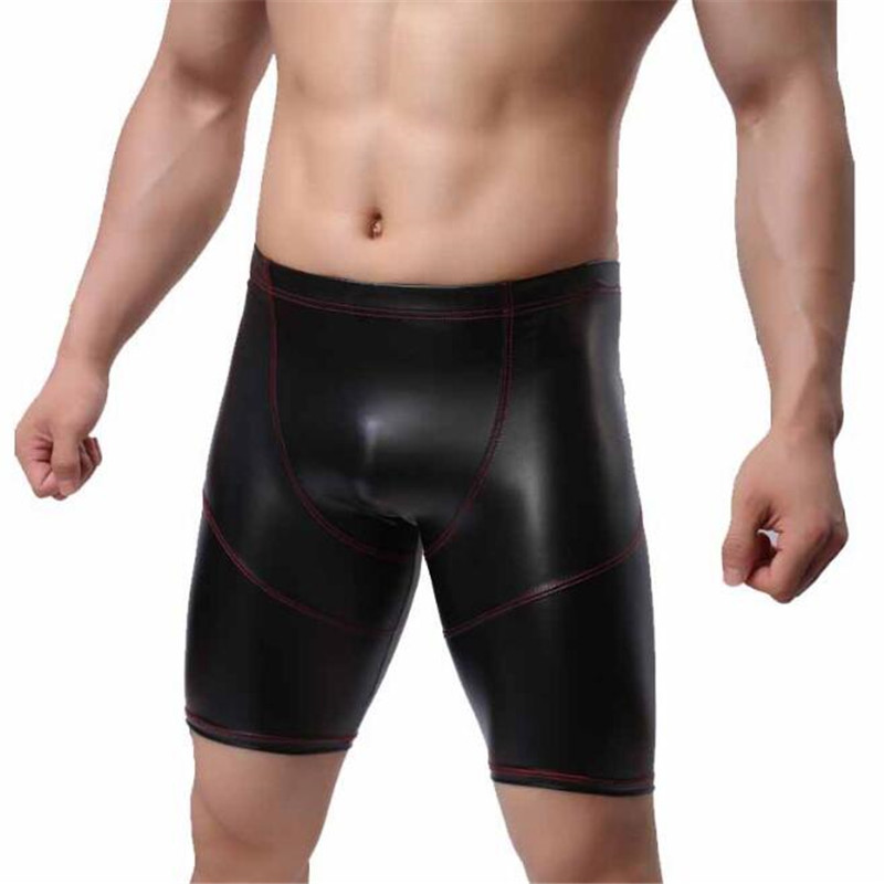 Fashion Solid Black Faux Leather Men Sexy Shorts Mens Sexy Faux Leather short Men Shorts
Fashion Solid Black Faux Leather Men Sexy Shorts Mens Sexy Faux Leather short Men Shorts