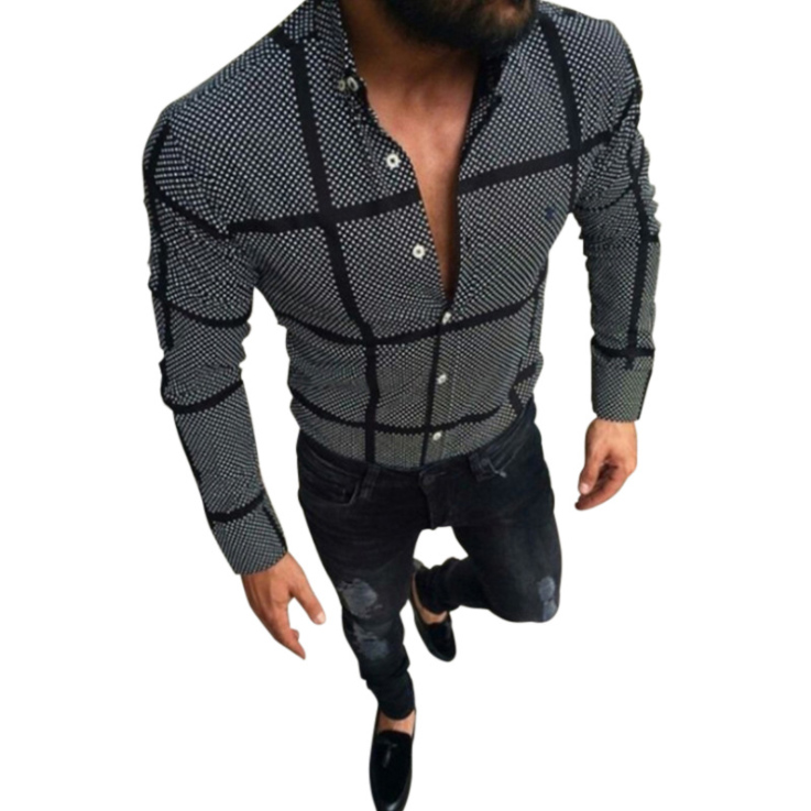 summer blouse men's casual black plaid shirt wholesale supply Trendy Shirts, As picture
summer blouse men's casual black plaid shirt wholesale supply Trendy Shirts, As picture